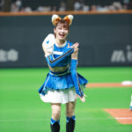 【芸能】元ファイターズガール滝谷美夢、沖縄キャンプ登場　きつねダンス踊ってたけど実は「運動音痴」明かす