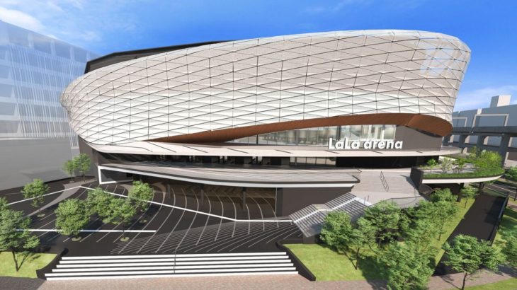 【芸スポ】船橋に収容客数1万人規模の大型多目的アリーナ「LaLa arena TOKYO-BAY」4/17竣工、こけら落とし公演はMr.Children