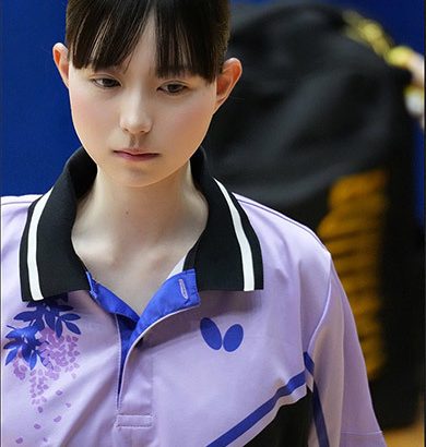 【卓球】かわいすぎる卓球女子　最新ショットが730万回表示の大反響　「だれや……この透明感あふれる卓球天使は」「AIじゃん」