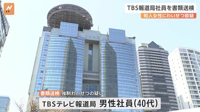 TBSテレビ報道局社員のわいせつ容疑事件に関する最新情報