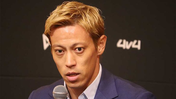 【サッカー】本田圭佑、2年8か月ぶり選手復帰を発表…「背番号4」ブータンのパロFCと1試合限定“異例契約”