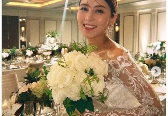 【芸能】石川恋、ウエディングドレスまとい花嫁に「お嫁さんの理想型」「恋ちゃんと結婚したい」