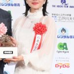 【芸能】石原さとみ、感極まり涙 両親が21年ぶり授賞式参加「病気を乗り越えて」【第49回報知映画賞】