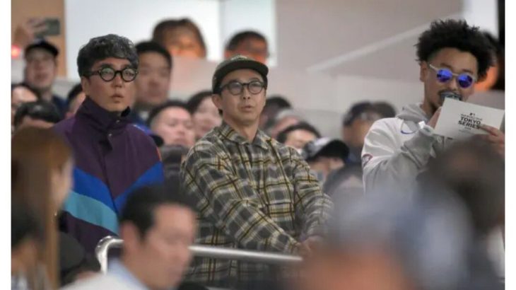 【芸能】MLB開幕戦の客席に『おぎやはぎ』　大型ビジョンに映されファン騒然「コンビで観にきてるの仲良すぎｗ」