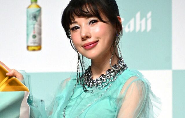 【芸能】仲里依紗、初の緑茶CMに大喜び「女優っぽくないですか？（笑）」