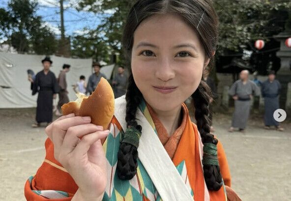 【芸能】『あんぱん』今田美桜、“パン食い競争”オフショットに反響「なんでこんなに可愛いの」
