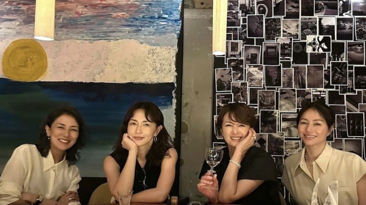 【芸能】「何この美女軍団」井川遥、美人女優４人の集結ショットを公開！「美しさの饗宴」「なんて豪華メンバー」