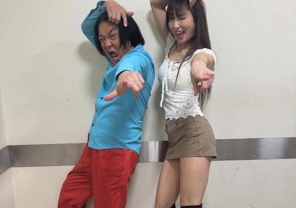 【芸能】熊田曜子、ミニスカで“永野ポーズ”の２ショット披露！ 「最高だぁ～」「ミニがよく似合う」「ナイスポーズ」