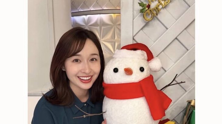 【芸能】ＴＢＳ宇賀神メグアナ、「シマエナガちゃん」激似の雪だるまとの２ショット公開「可愛い！」