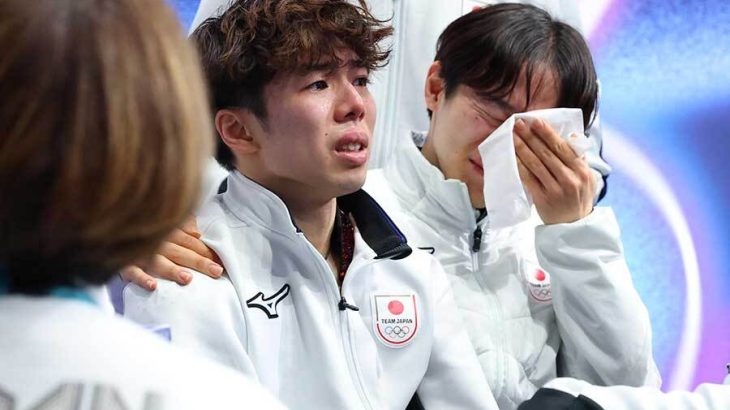 【五輪】フィギュア団体戦で銀…日本は「金メダルを盗まれた」「あり得ない!!」　佐藤駿の採点に海外不満、ISUに抗議する声も