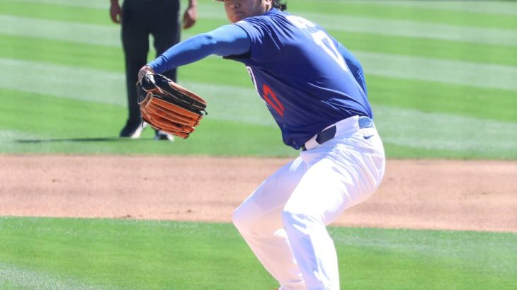 【米国】大谷翔平がオープン戦今季初登板で最速１６１キロ、５回途中１安打無安打４Ｋの圧巻投球